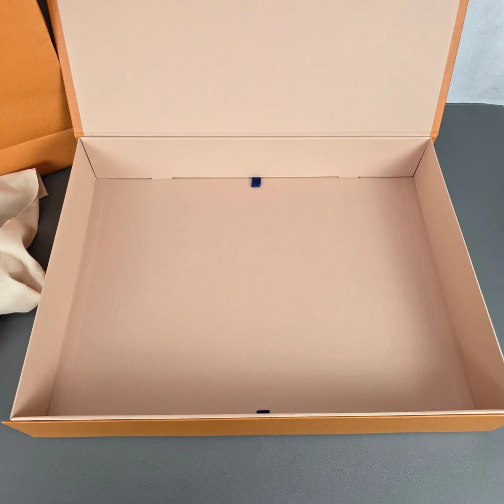 Louis Vuitton Large Magnetic Gift Box Shopping Bag & Dust Bag Set Only